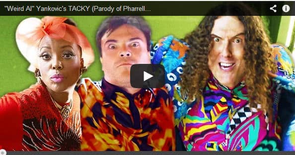 Weird Al Yankovic har laget parodi på "Happy"