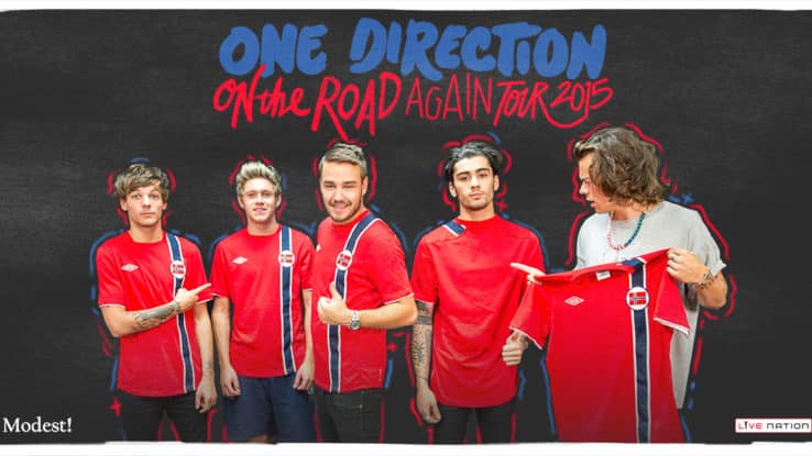 One Direction til Norge, One Direction, On the Road Again tour 2015