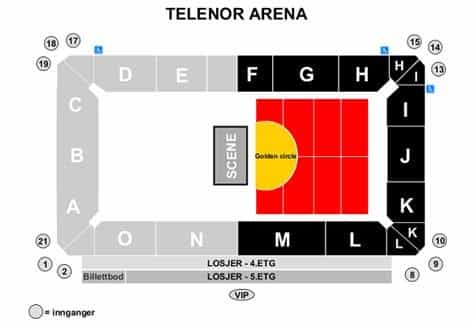 telenor arena kart rhcp kart | Ticketmaster NO Blogg