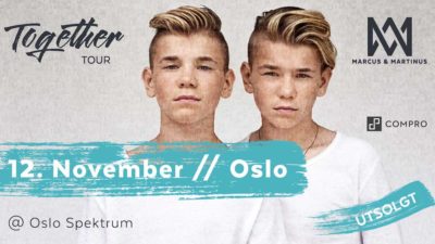 Marcus & Martinus - Oslo Spektrum - Konkurranse