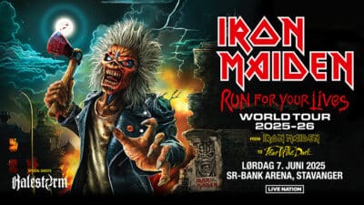 Iron Maiden til Stavanger i 2025