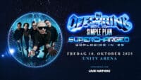 The Offspring til Unity Arena 10. oktober 2025