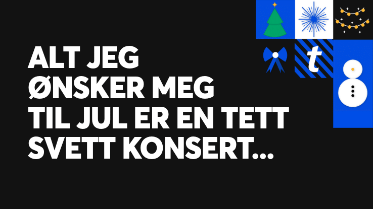 Alt jeg ønsker meg til jul er…