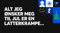 Alt jeg ønsker meg til jul er en latterkrampe