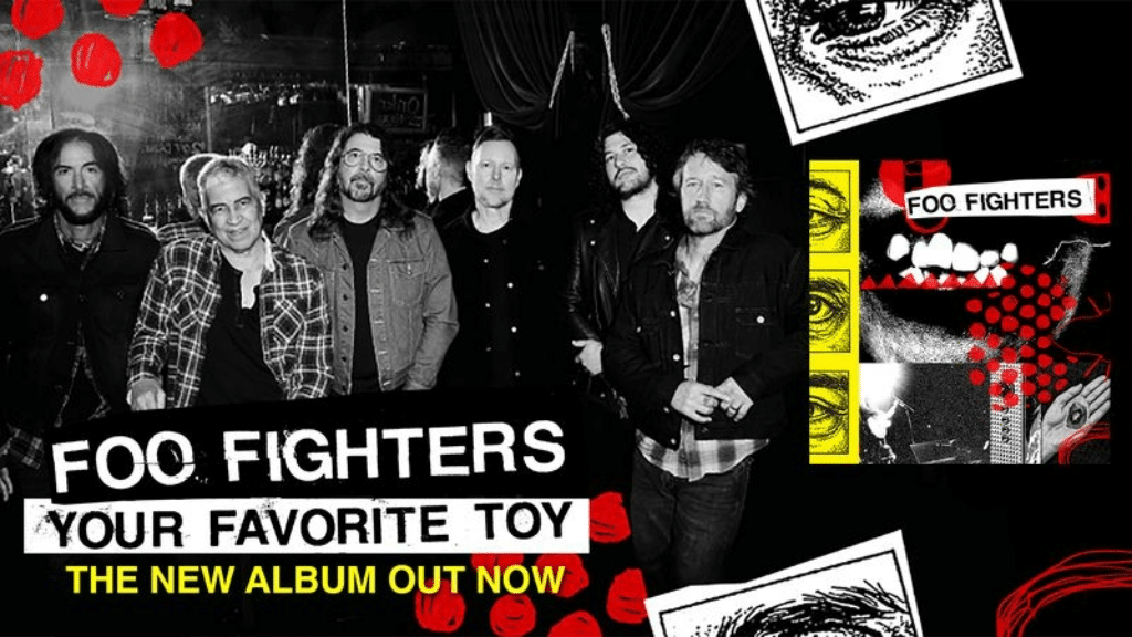 Foo Fighters ute med nytt album