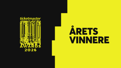 Ticketmaster Awards 2026 - vinnere